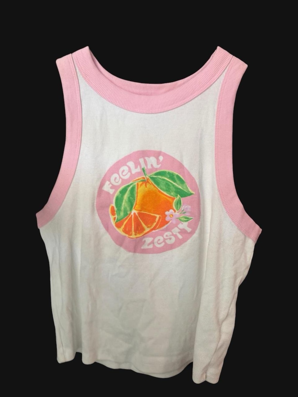 Old Navy “Feelin Zesty” baby tank